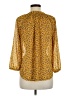 MASON & BELLE 100% Polyester Yellow 3/4 Sleeve Blouse Size M - photo 2