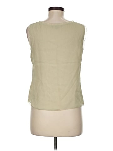 Albert Nipon Sleeveless Silk Top (view 2)