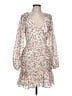 Minkpink 100% Polyester Floral Ivory Cocktail Dress Size L - photo 1