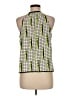 Mustard Seed 100% Polyester Green Sleeveless Blouse Size M - photo 2