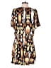 By Anthropologie Print Gold Romper Size L - photo 2