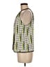 Mustard Seed 100% Polyester Green Sleeveless Blouse Size M - photo 5