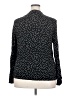 Torrid 100% Rayon Polka Dots Black Long Sleeve Blouse Size 2X Plus (2) - photo 2