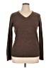 Carol Rose 100% Acrylic Brown Pullover Sweater Size XL - photo 1