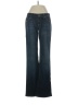 Paige Chevron-herringbone Blue Jeans Size 27 waist - photo 1