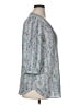 Rose + Olive 100% Polyester Gray 3/4 Sleeve Blouse Size 1X - photo 4