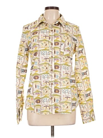 Odille Long Sleeve Button-Down Shirt (view 1)