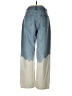 Helena Color Block Blue Jeans Size M - photo 2