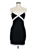Shein Black Cocktail Dress Size 6 - photo 1