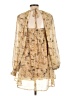 Reset 100% Polyester Gold Long Sleeve Blouse Size L - photo 2