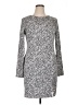 Leith Animal Print Gray Casual Dress Size XL - photo 1