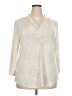 Unbranded Ivory 3/4 Sleeve Blouse Size XXL - photo 1