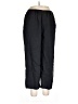 Flax Solid Black Casual Pants Size 14 (L) - photo 1