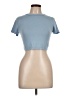 Ambiance Blue Short Sleeve Turtleneck Size L - photo 1