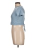Ambiance Blue Short Sleeve Turtleneck Size L - photo 5