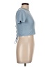 Ambiance Blue Short Sleeve Turtleneck Size L - photo 4