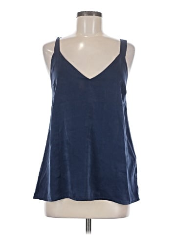 Olivia Grey Sleeveless Top (view 1)