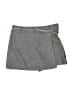 Zara 100% Polyester Houndstooth Gray Skirt Size 13 - 14 - photo 1