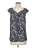 Ann Taylor LOFT Blue Short Sleeve Blouse Size S - photo 1