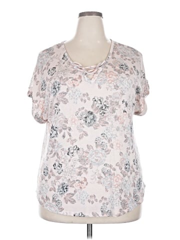 Almost Famous Short Sleeve Blouse (view 1)