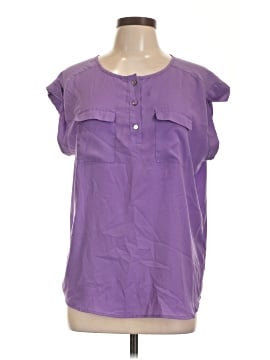 New York & Company Short Sleeve Blouse (view 1)