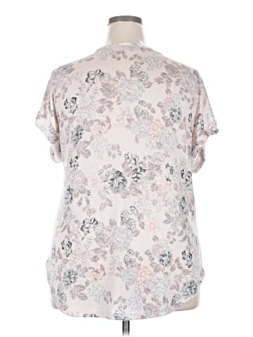 Almost Famous Short Sleeve Blouse (view 2)