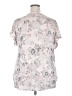 Almost Famous Pink Short Sleeve Blouse Size 2X - photo 2