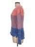 Roxy Color Block Blue Pullover Sweater Size L - photo 5