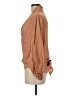 Lovestitch Tan Long Sleeve Blouse Size M - photo 5