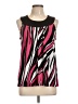 Apostrophe Pink Sleeveless Blouse Size L - photo 1