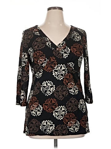 Style&Co 3/4 Sleeve Blouse (view 1)