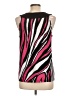 Apostrophe Pink Sleeveless Blouse Size L - photo 2