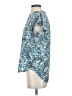 Ann Taylor LOFT 100% Polyester Teal Short Sleeve Blouse Size S - photo 5