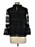 INA 100% Polyester Black 3/4 Sleeve Blouse Size M - photo 2