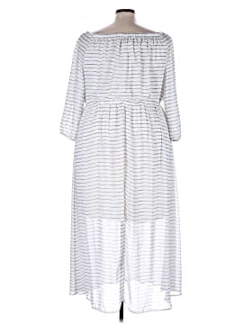 chiffon tiered dress Watercolor Print Chiffon Maxi Dress