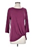 Green Envelope Burgundy 3/4 Sleeve Top Size S - photo 1