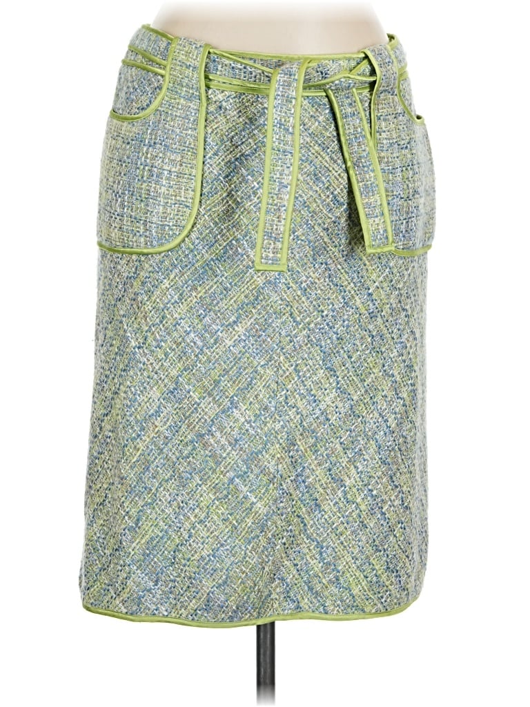Pre-owned Wdny Casual Skirt In Green