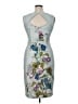 Gabby Skye Graphic Gray Cocktail Dress Size 14 - photo 2