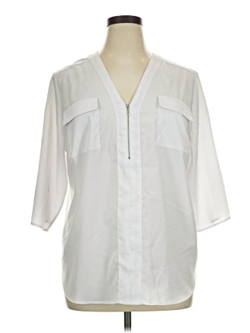 Boutique + 3/4 Sleeve Blouse (view 1)
