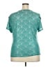 Lularoe Teal Short Sleeve Top Size XXL - photo 2