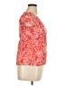 H&M Red Short Sleeve Blouse Size 14 - photo 4