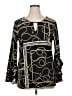 Melissa Paige Black Long Sleeve Blouse Size XL - photo 1
