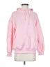 Unbranded 100% Polyester Pink Pullover Hoodie Size S - photo 1