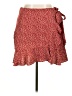 Shein Curve Red Casual Skirt Size 14 Plus (1) - photo 1
