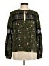 Walter Baker 100% Polyester Green Long Sleeve Blouse Size M - photo 1