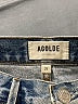 AGOLDE 100% Cotton Blue Denim Shorts Size 27 waist - photo 3