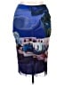 Desigual Graphic Blue Casual Skirt Size XL - photo 2