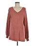 Belle By Kim Gravel Pink Pullover Sweater Size M - photo 1