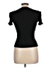 Zara Black Short Sleeve Turtleneck Size L - photo 2