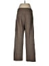 BCBGMAXAZRIA Tweed Brown Linen Pants Size 8 - photo 2